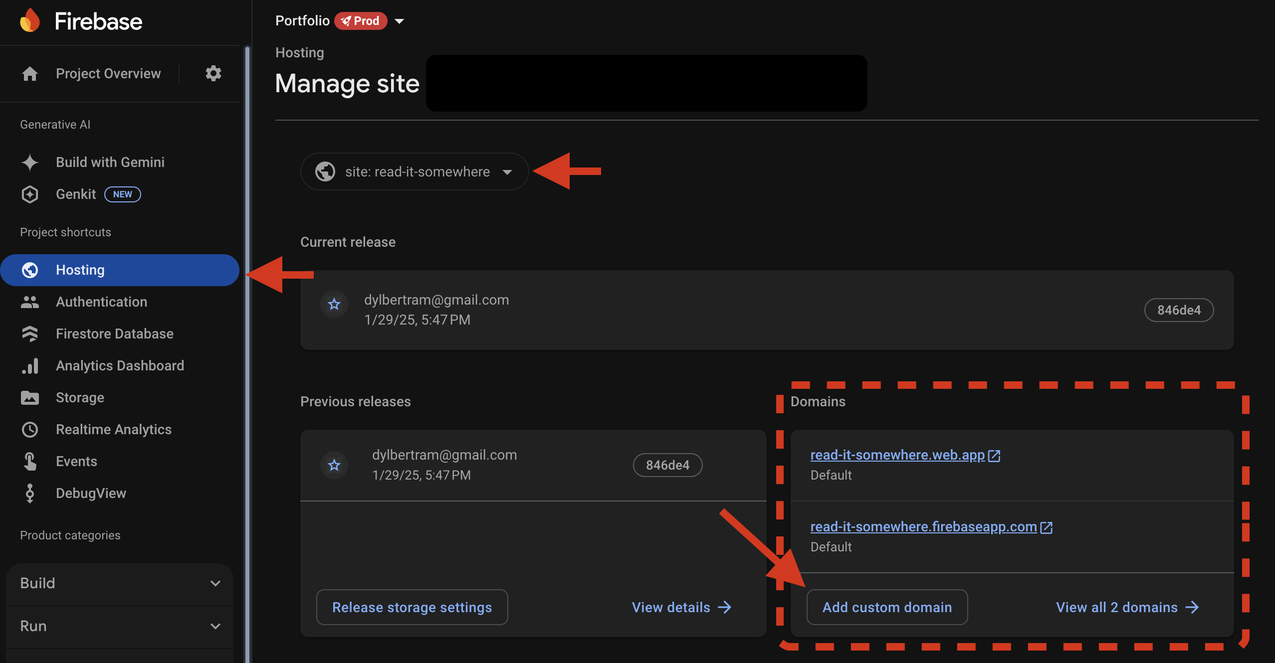 Add Custom Domain